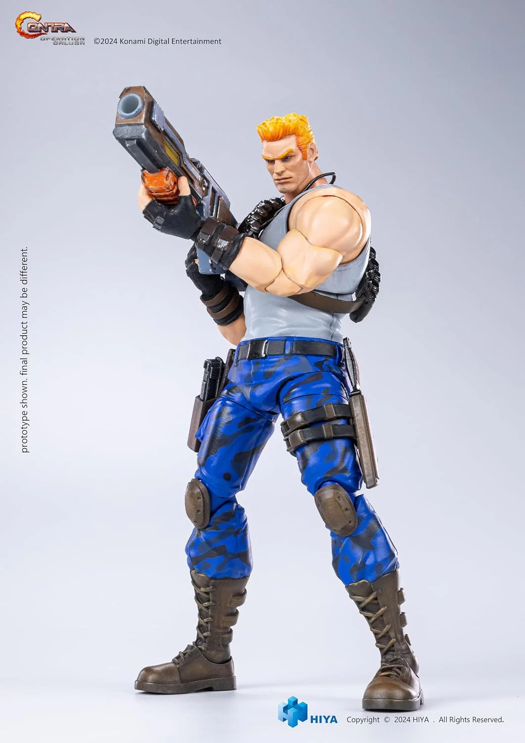 Contra: Operation Glauga – Bill Rizer Exquisite Basic Series 1:12 Scale Previews Exclusive Action Figure - Image 2