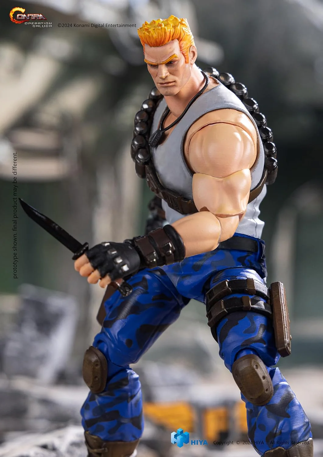 Contra: Operation Glauga – Bill Rizer Exquisite Basic Series 1:12 Scale Previews Exclusive Action Figure - Image 3