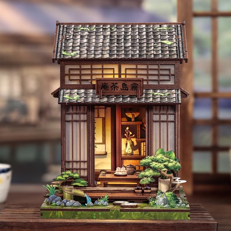 Miniature House Model Kit Kirishima Cha-An 19 X 14 Cm - Image 3