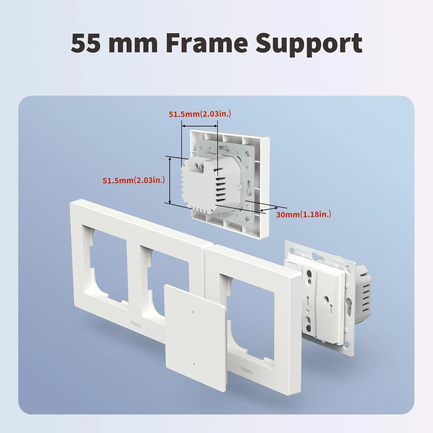 Aqara Light Switch H2 Eu (2 Buttons, 1 Channel) - Image 6