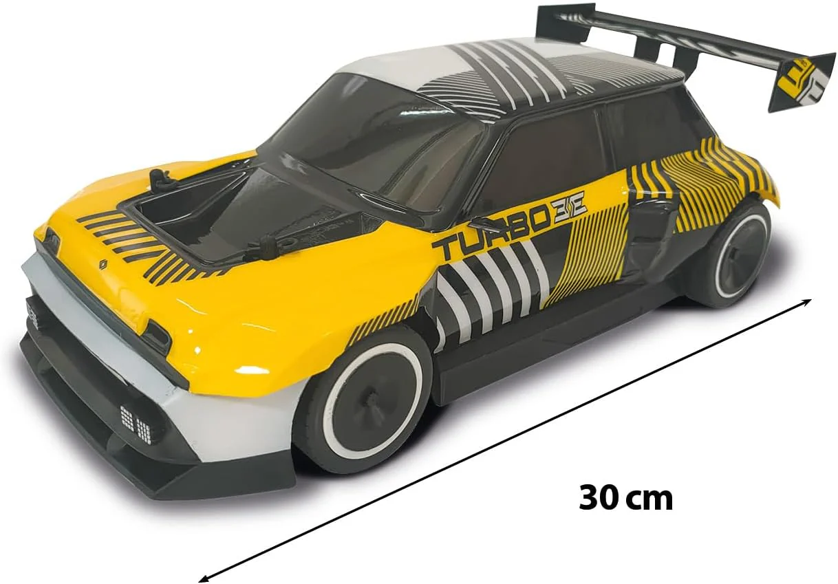 MONDO Motors Renault 5 Turbo 3E model, schaal 1:14, snelheid tot 10 km/u, inclusief oplaadbare batterijen, kinderspeelgoed auto 63853 - Image 4