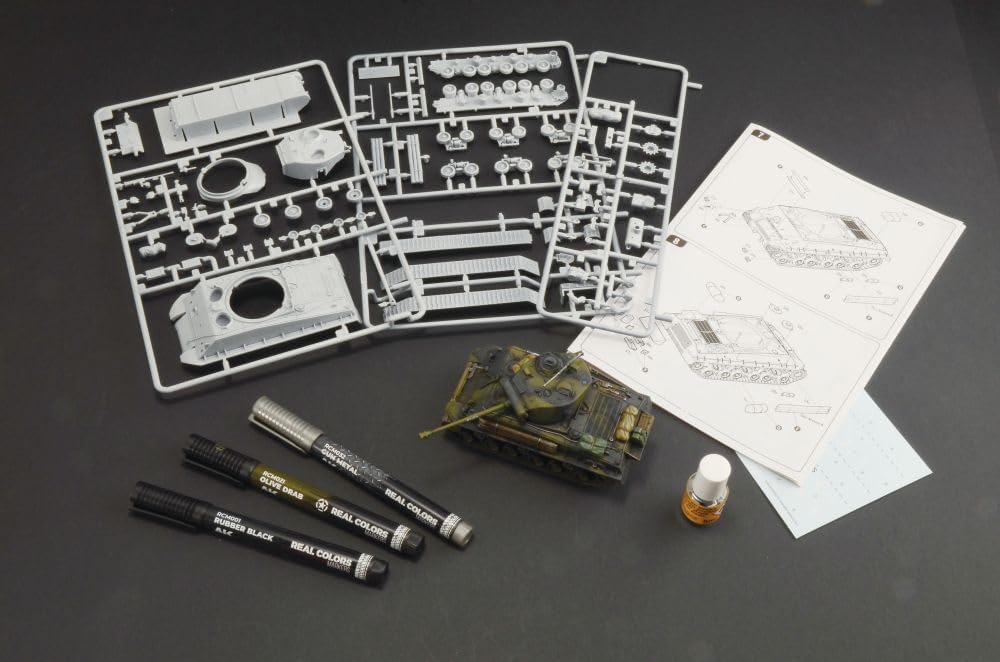 Italeri - 1/56 M4a3e8 Sherman Fury - Image 6