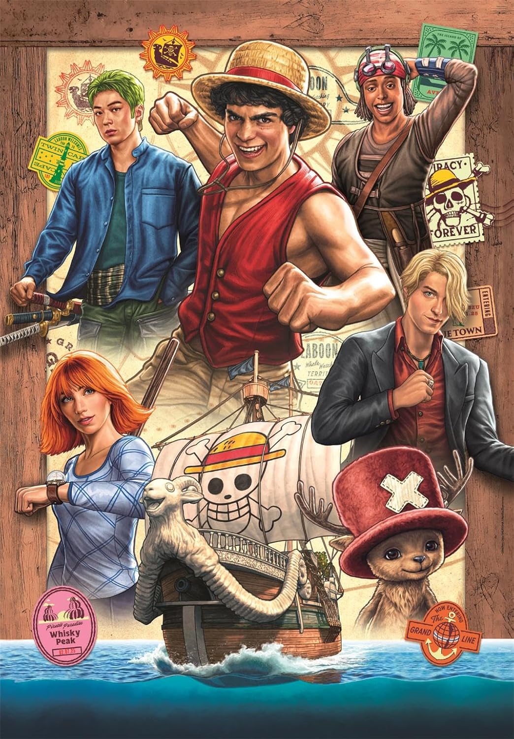 Clementoni | Super One Piece Puzzle für Kinder ab 9 Jahren | 300 Teile | Maße 48,5 x 33,5 cm | Logische und manuelle Entwicklung | Aktivität ohne Bildschirm | Geschenkidee für Kinder - Image 4