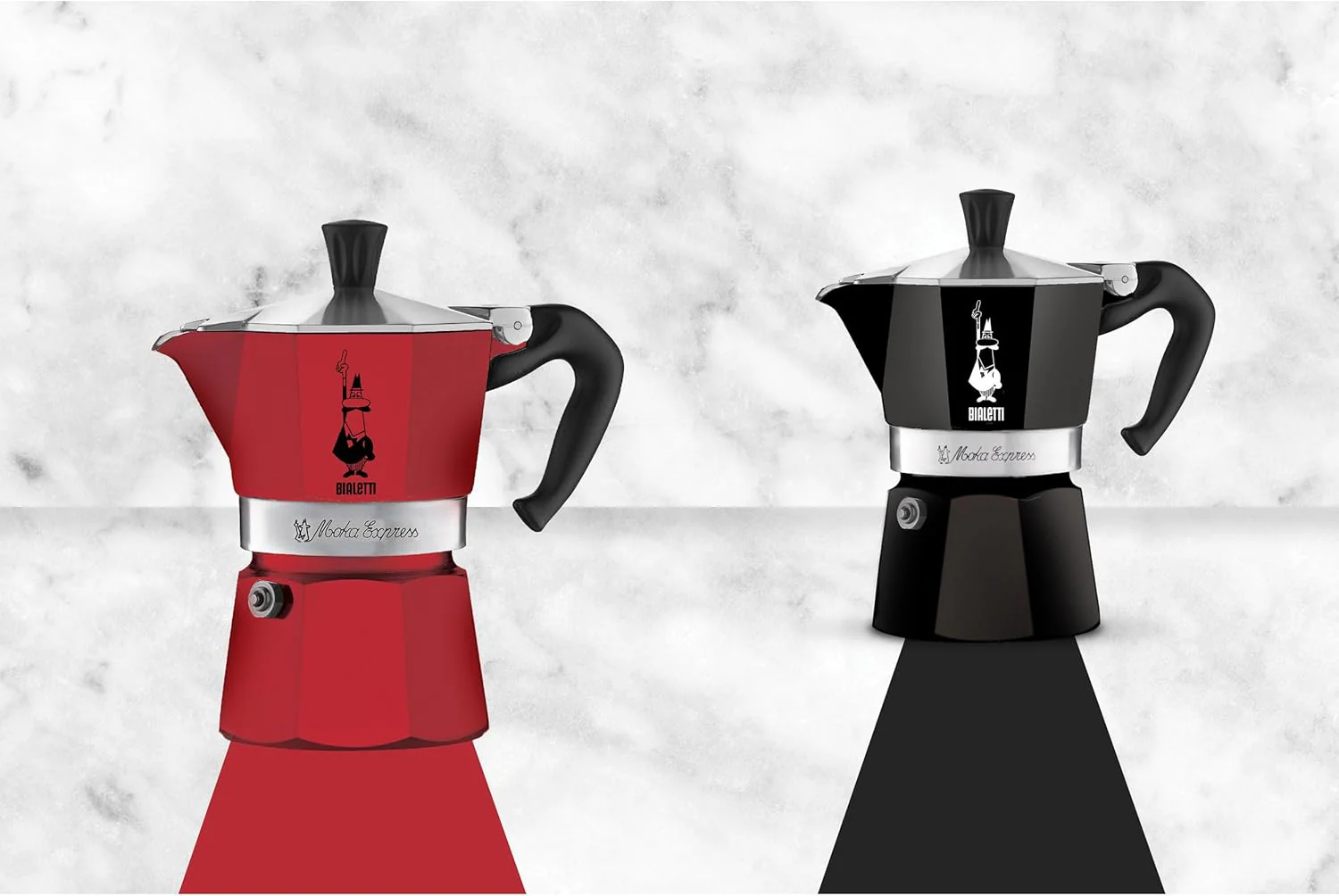 Bialetti Black CD Cafetière Moka Express 3tz, Aluminium, 30 x 20 x 15 cm Pack of 1 - Image 2