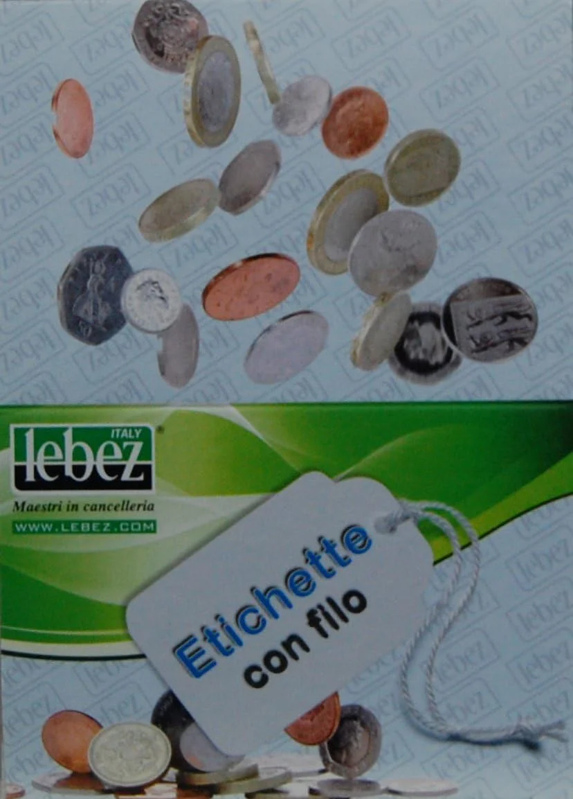 LEBEZ scatola 1000 etichette con filo a383 (7x19mm - Image 3