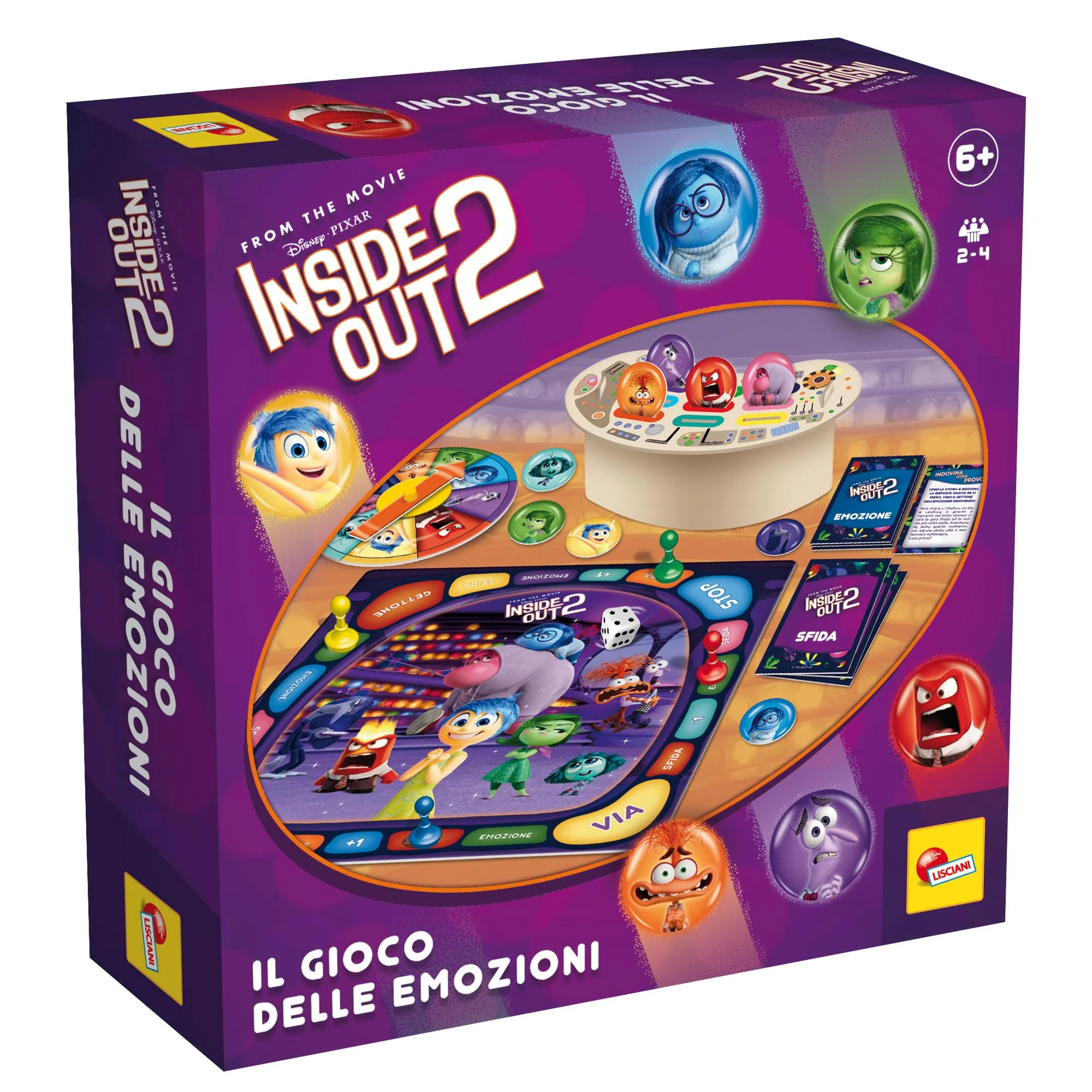 Liscianigiochi Inside Out 2 het spel van emoties