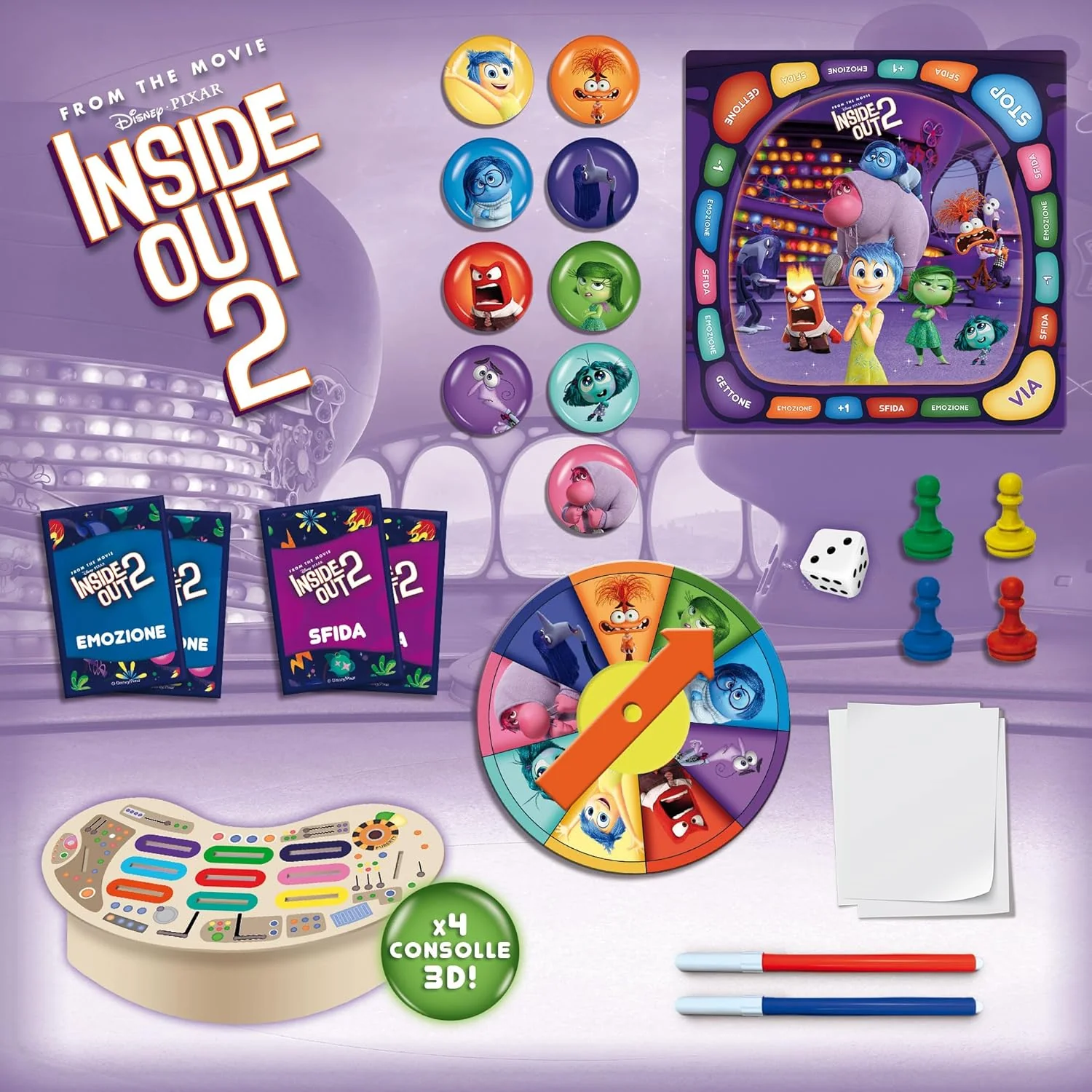 Liscianigiochi Inside Out 2 het spel van emoties - Image 6