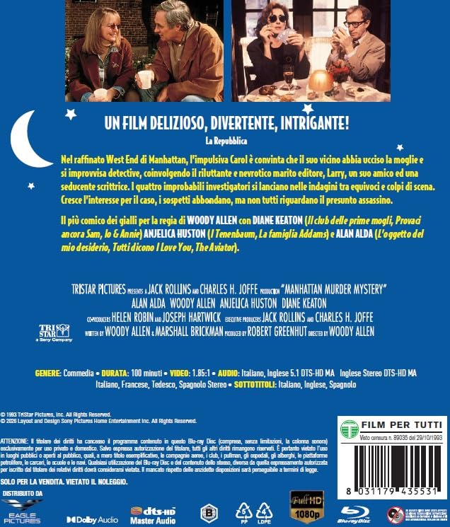 Misterioso Omicidio A Manhattan - (Italian Import) - Image 2