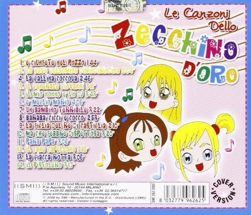 Le Canzoni Dello Zecchino D'oro (E Giunfete Nel Pozzo,La Nave Gelsomina... - Image 2