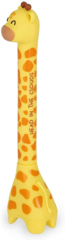 Giraffe Ballpoint Pen with Base - Stand-Ink Ovation - Blue Ink - Image 5