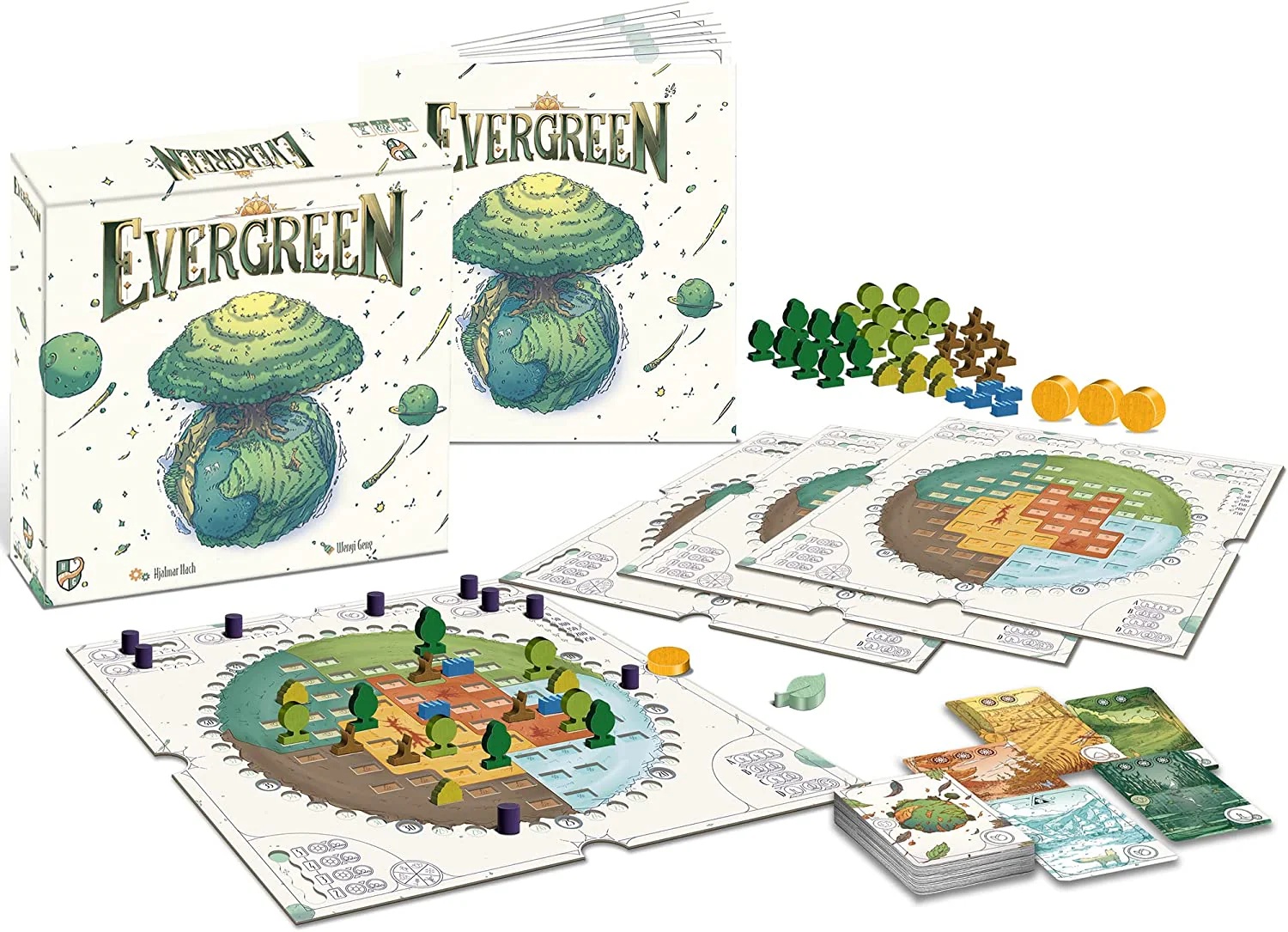 Horrible Guild Evergreen - (English), Abstract Strategy Board Game, Board Game for Adults and Family, Allowing a Total of 1 to 4 Players, Ages 8+, 45-60 Min - Image 4