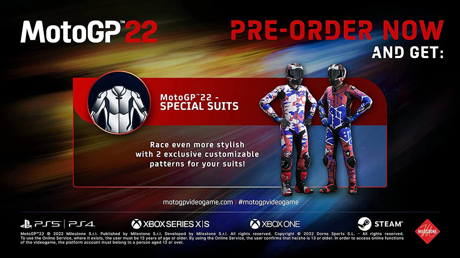 MotoGP22 Standard Edition (PS4) Includes Special Suits Liveries Exclusive to Amazon.co.uk PlayStation 4 - Image 3