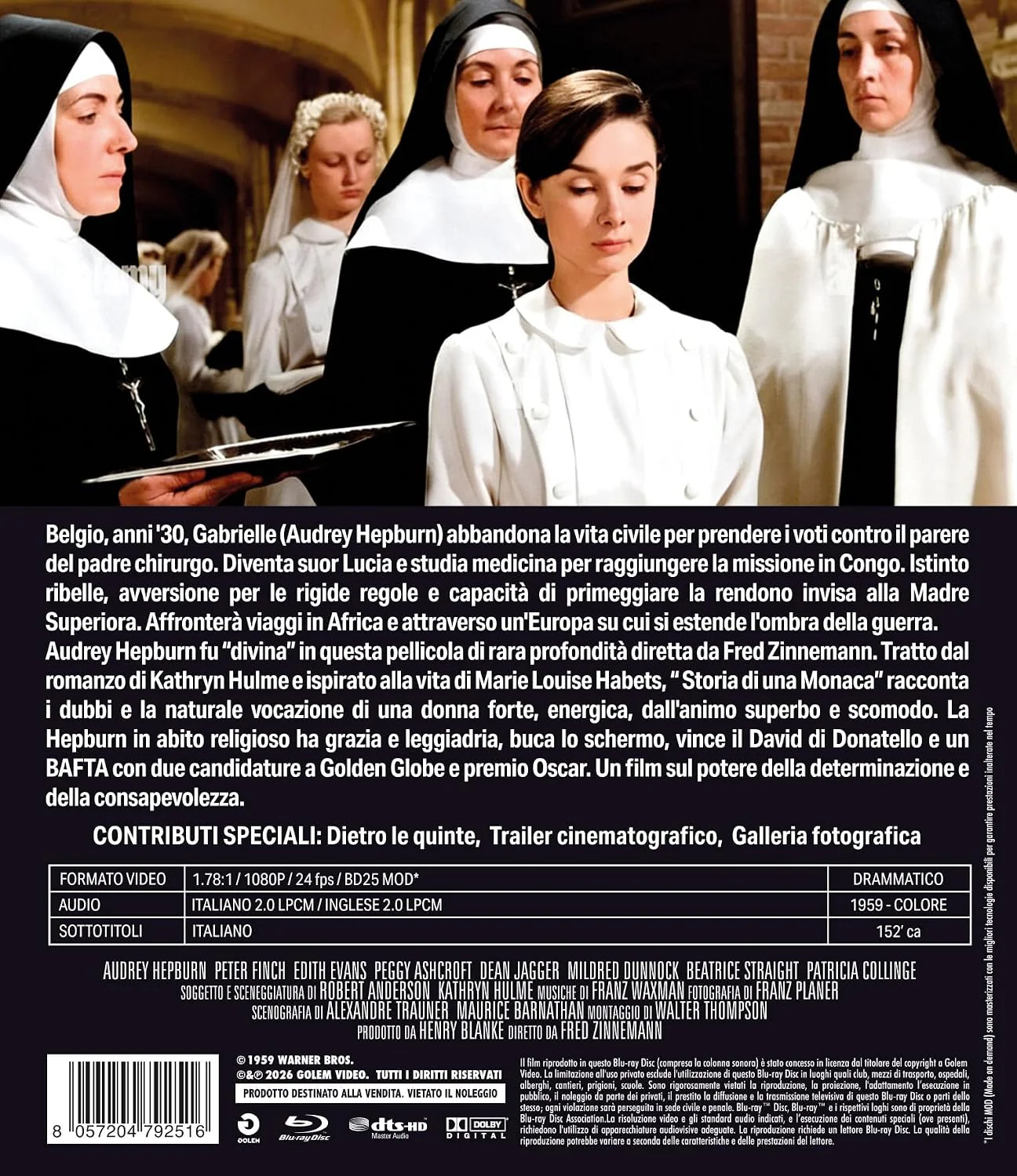 Storia Di Una Monaca (La) (Blu-Ray Mod) - (Italian Import) - Image 2