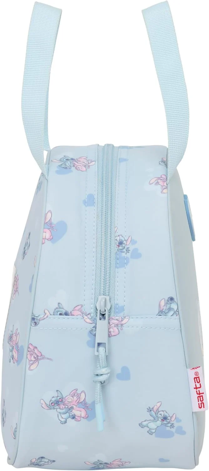 Stitch – Lunch Bag, Pencil Case, Quality and Maximum Resistance, Food Holder, Recreation, 19 x 14 x 22 cm - Image 2