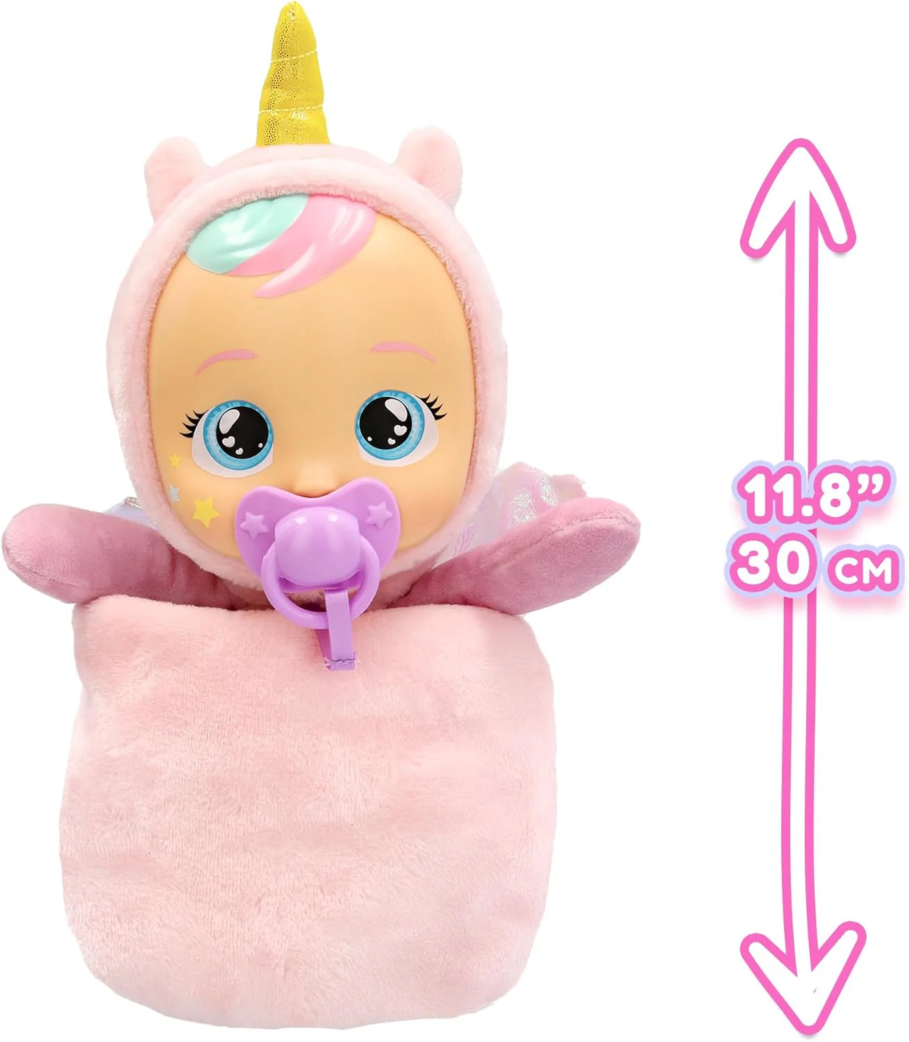 CRY Babies Luna & Poppy Interaktive Puppe Kinderleichtes Einschlafen mit Goodnight Friends Luna und Poppy, mit magischen Lichtern, sanften Babylauten und Schlafliedern. Kinder ab 3 Jahren - Image 3