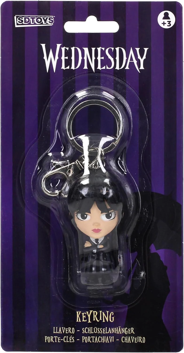 Wednesday Keychain Wednesday 7 Cm - Image 2