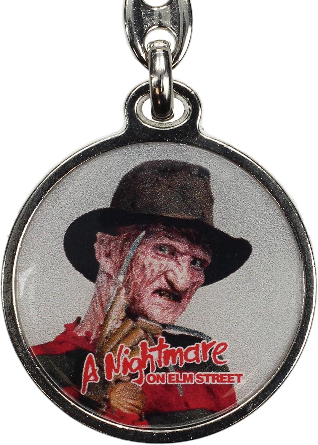 SD TOYS - Freddy round metal key ring nightmare on elm street, multicoloured, S - Image 7