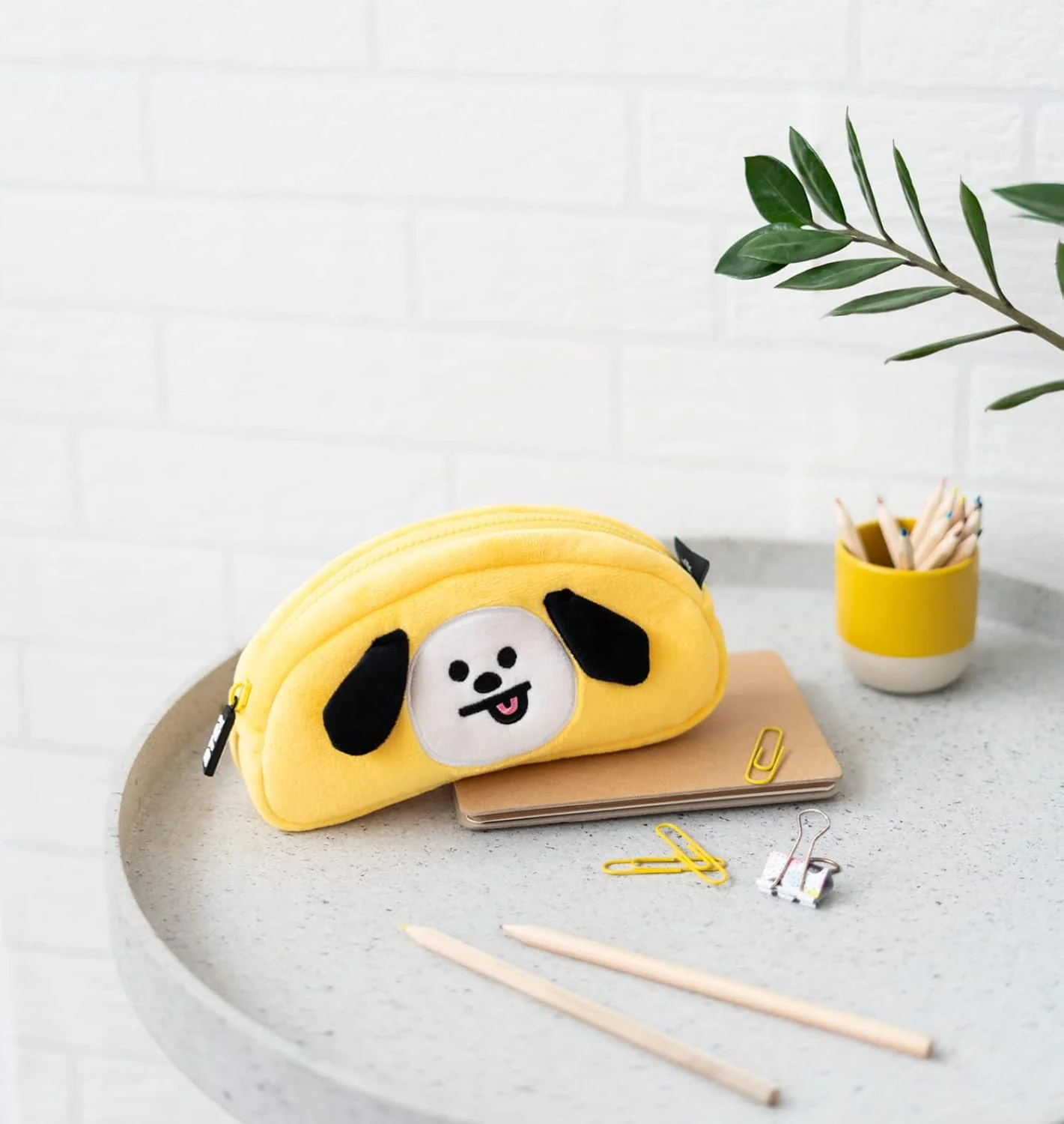 Grupo Erik Plüsch Mäppchen BT21 New Mang 1 Fach - Stift Etui Schule BTS Fanartikel - Federmäppchen Mädchen Schlampermäppchen Offizieller BT21 Merch - Image 7