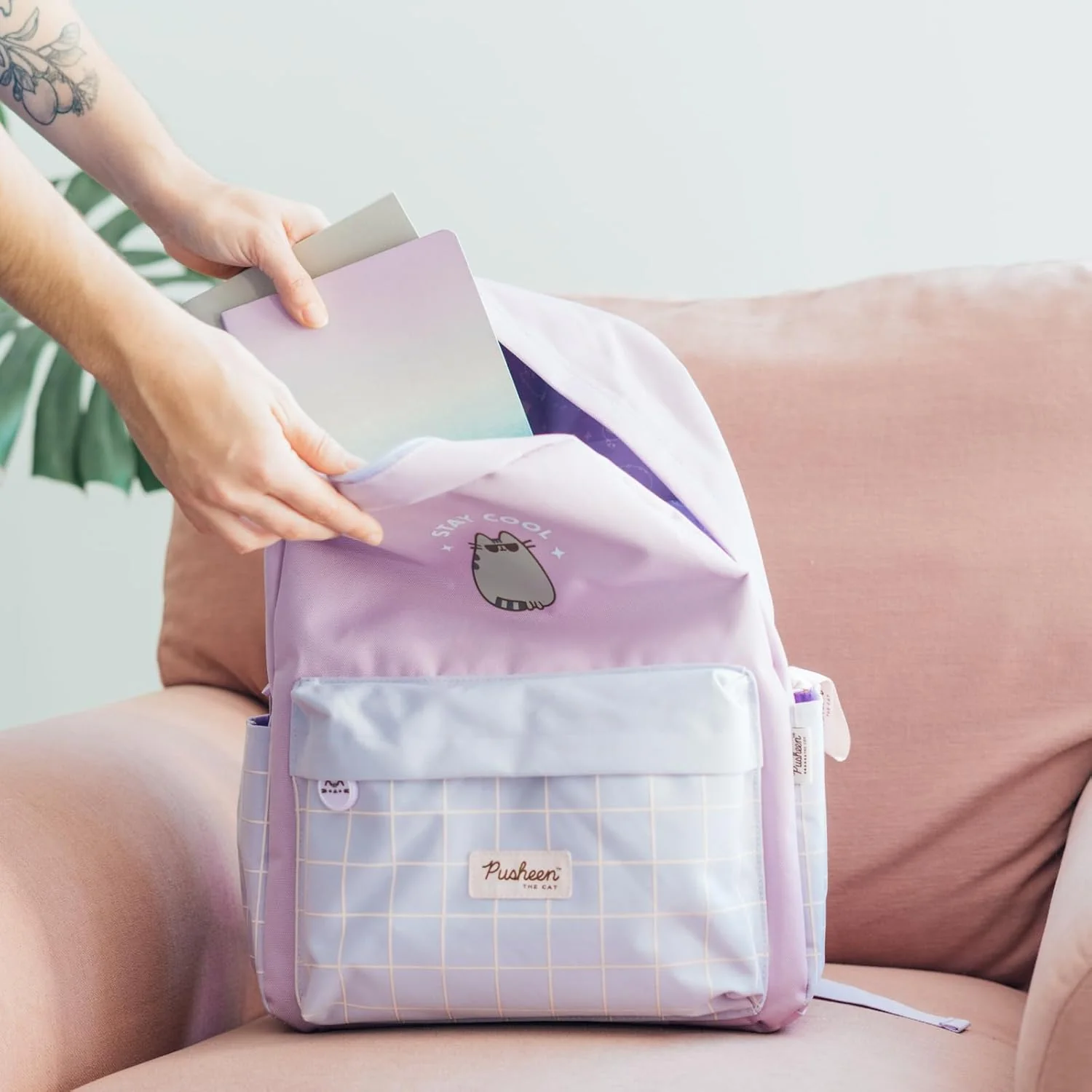 Grupo Erik Rugzak Pusheen - Schooltas - Unisex lichtgewicht rugzak - Casual rugzak - voor jongens en meisjes - 42 x 29 x 20 cm - Image 6