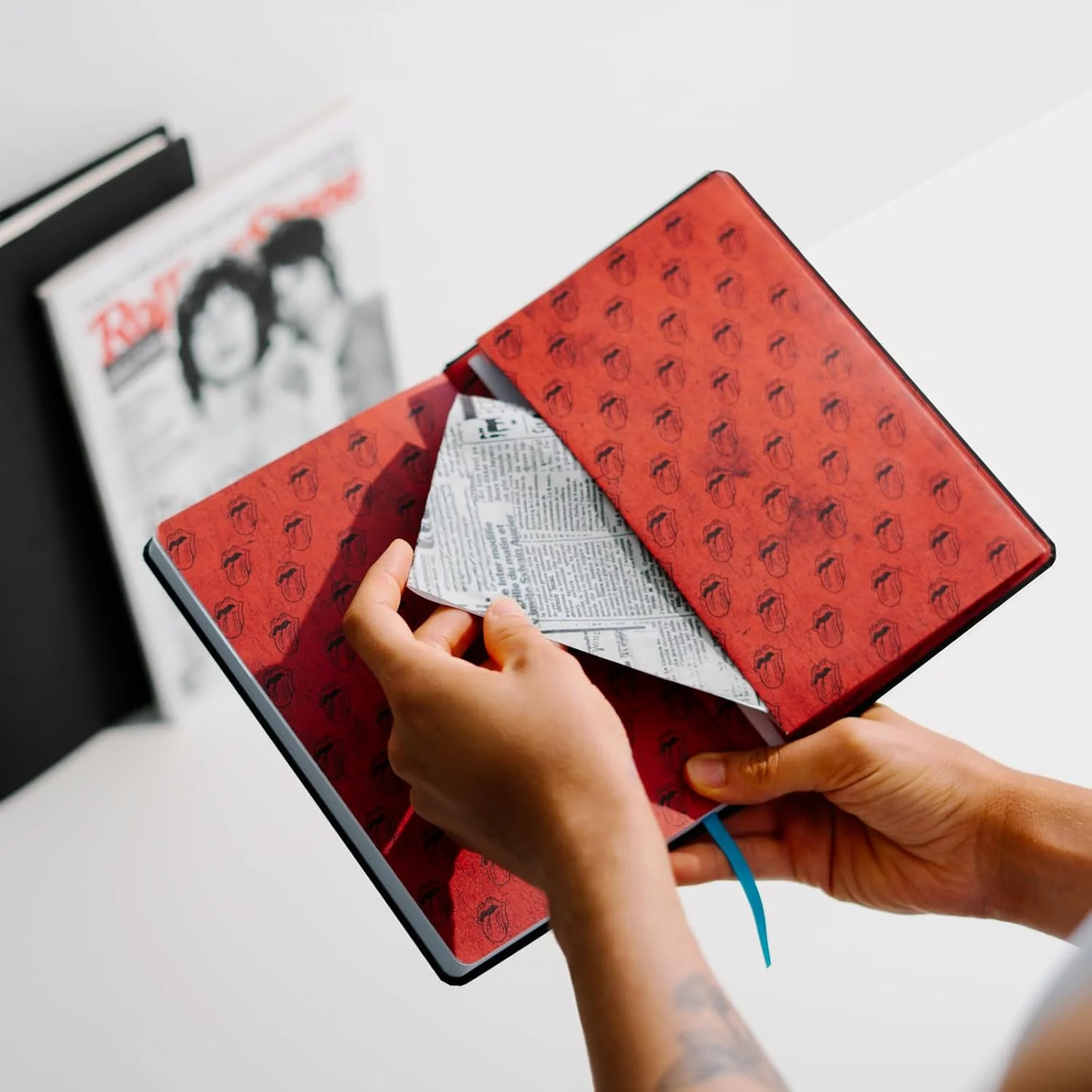 Grupo Erik A5 Notitieboek - The Rolling Stones | Dotted Journal, gestippeld notitieboek, Bullet Journal | Notitieboeken A5, Notitieblokken A5, A5 notitieblok, schetsboek A5 | Muziekgeschenken - Image 7