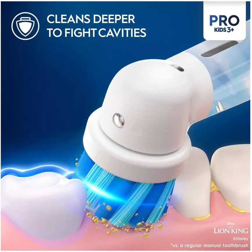 ORAL B Pro Kids Electric Toothbrush - Disney Lion King - Image 3