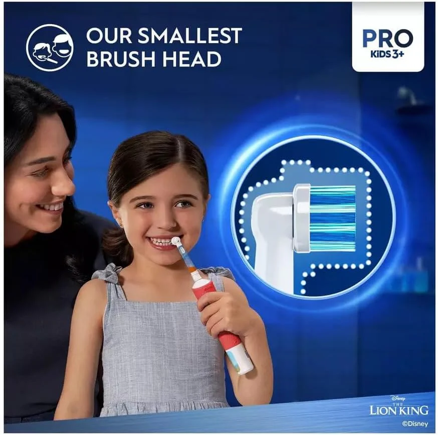 ORAL B Pro Kids Electric Toothbrush - Disney Lion King - Image 4