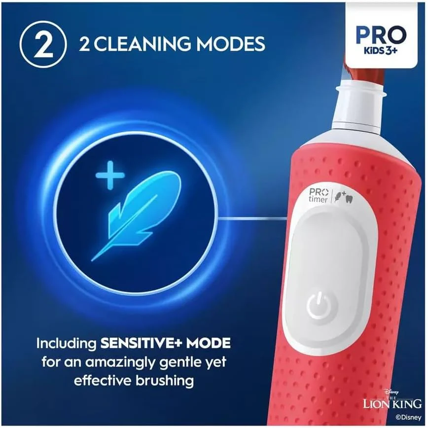 ORAL B Pro Kids Electric Toothbrush - Disney Lion King - Image 5