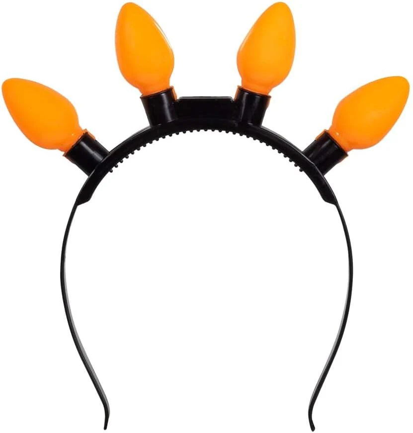 LED diadeem Party oranje - Image 4