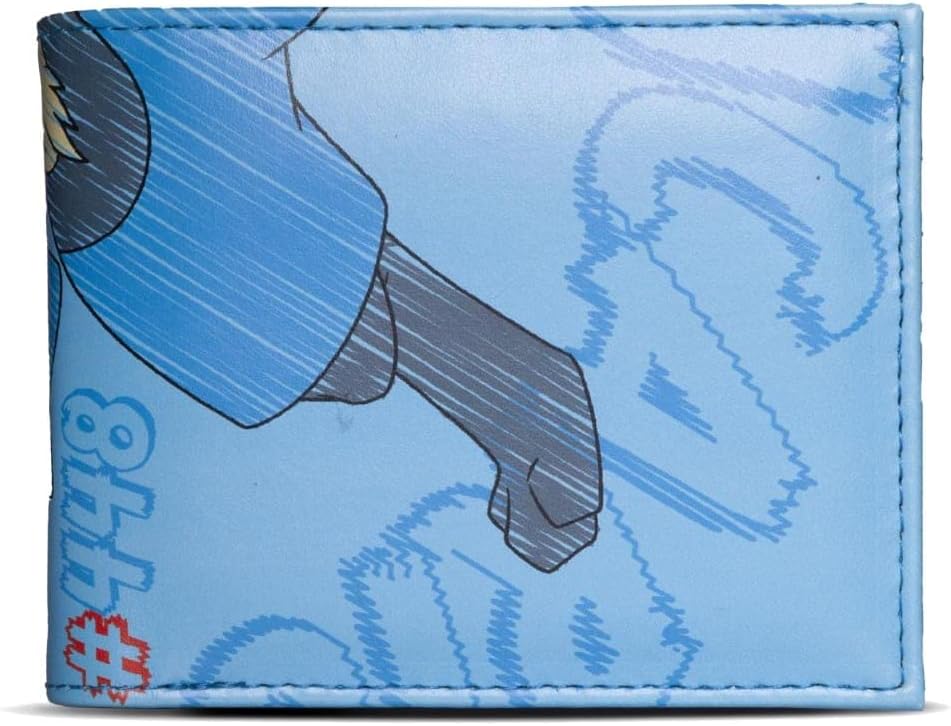 Pokemon Lucario #448 All-Over Print Bi-Fold Wallet Male Blue MW608606POK - Image 4