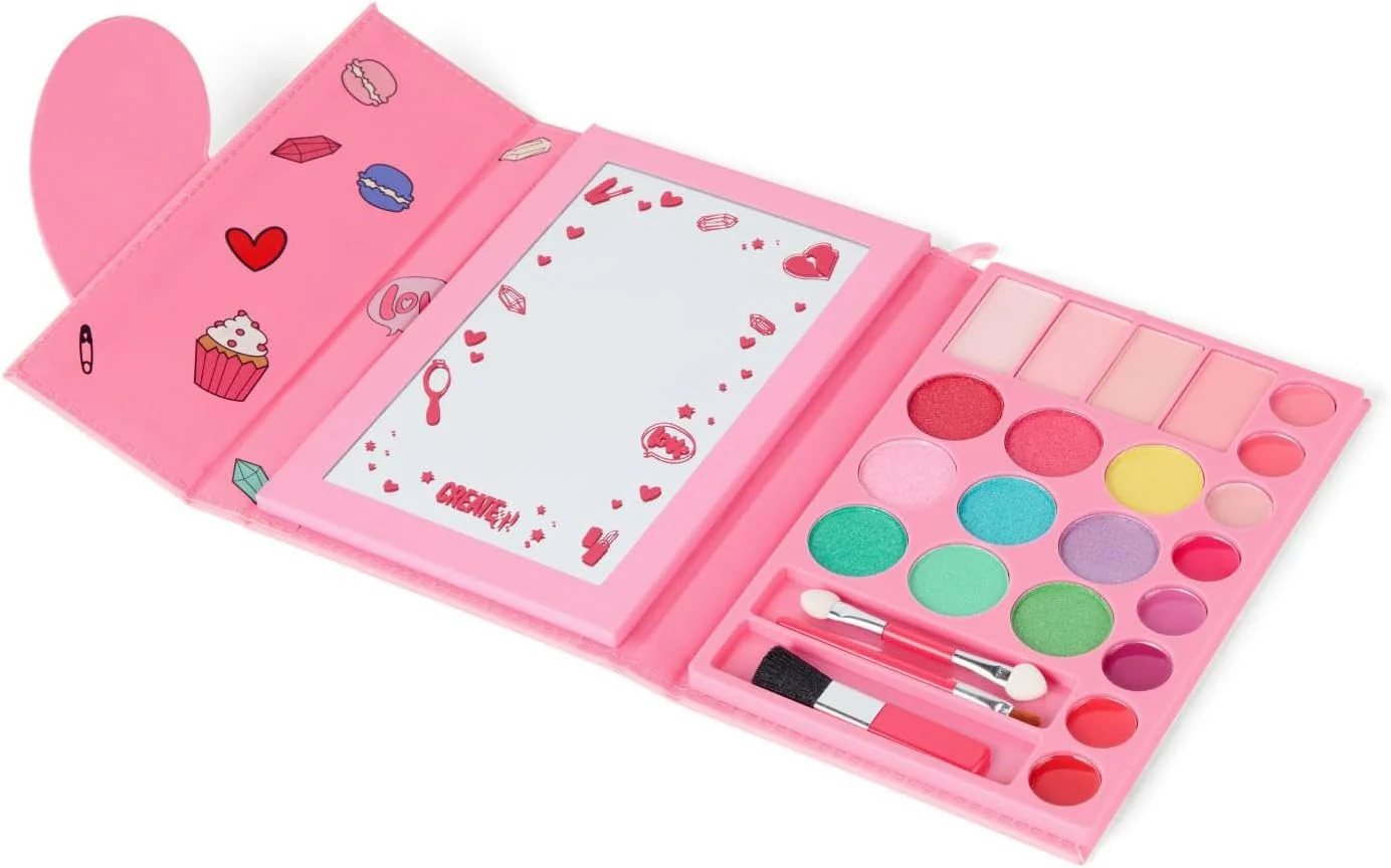 make-up boek kers magneetsluiting kindermake-up set - Image 2