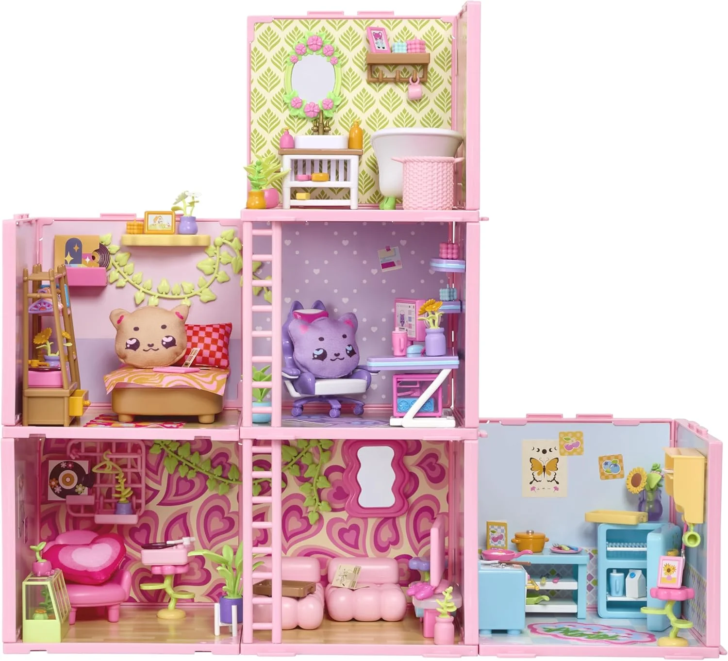 Goliath Suite Spaces - Kitchen Set | Your Room, Your Rules! Contains 20 Cooking Themed Accessories | Modular Dolls House Rooms with Customizable Furniture & Decor | For Ages 6+ - Image 3