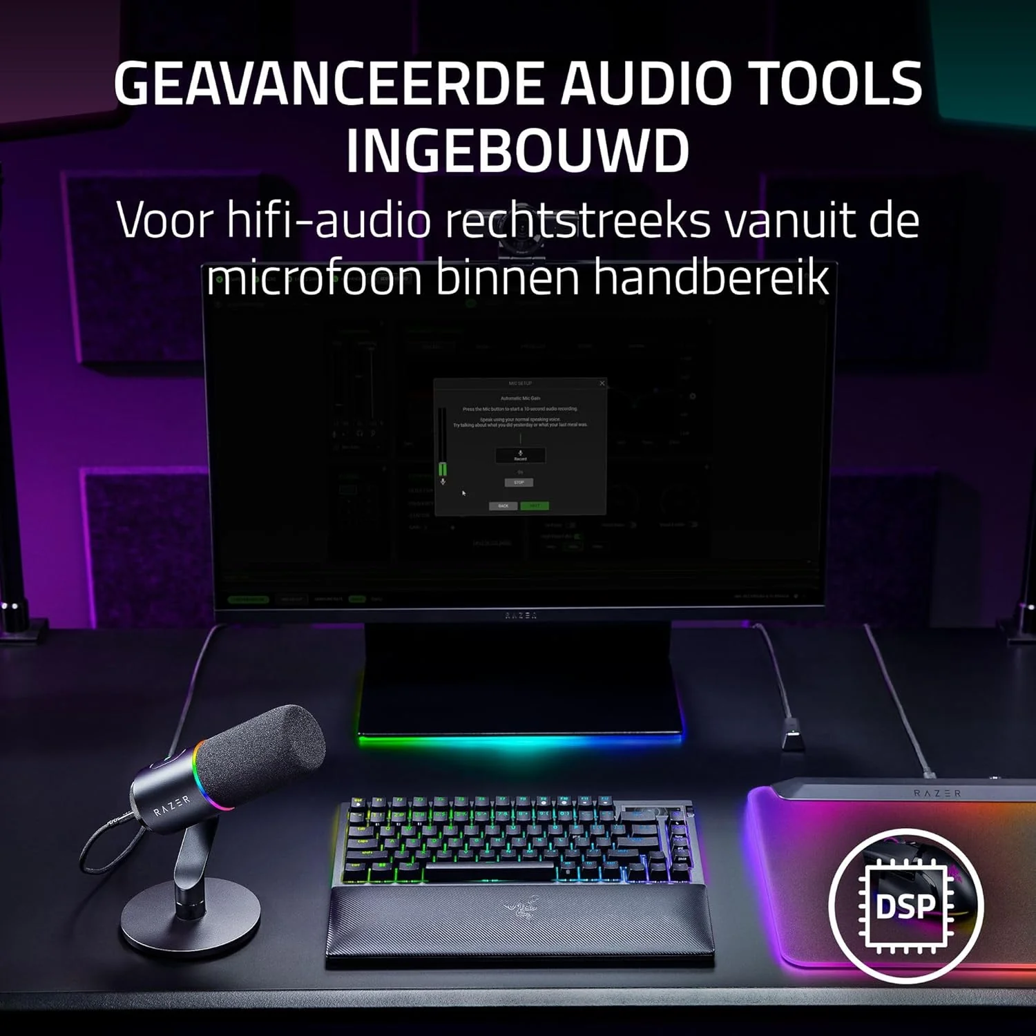 Razer - Seiren V3 Pro - Black - Image 3