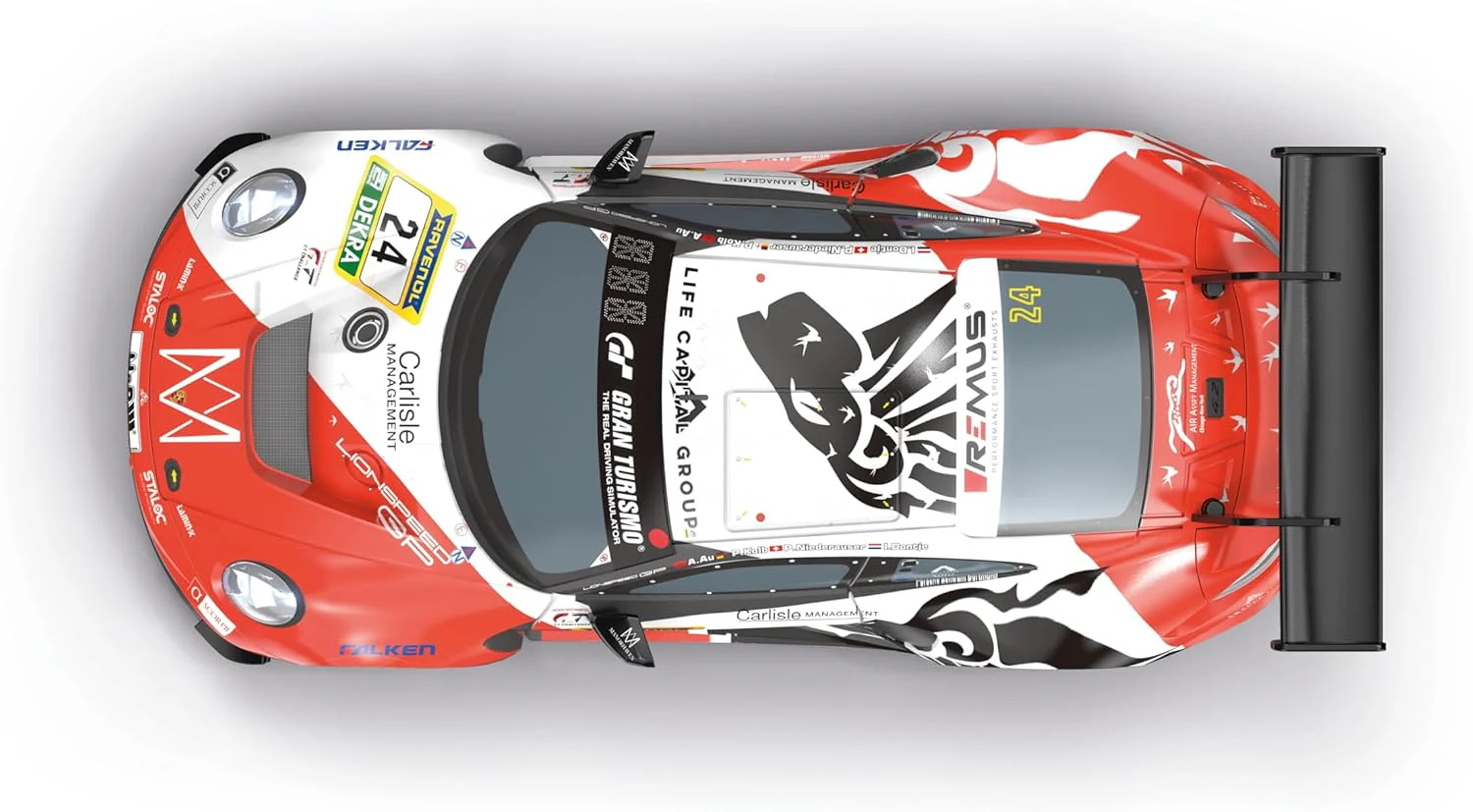 Carrera RC 24GHz Porsche 911 GT3 R Lionspeed GP No.24 - 1:16 - Image 3