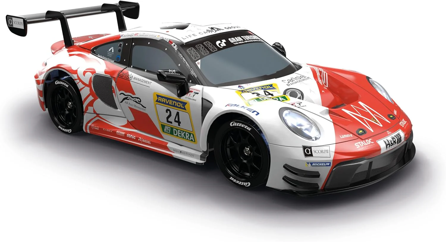 Carrera RC 24GHz Porsche 911 GT3 R Lionspeed GP No.24 - 1:16 - Image 5