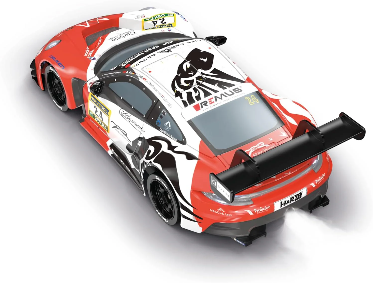 Carrera RC 24GHz Porsche 911 GT3 R Lionspeed GP No.24 - 1:16 - Image 6