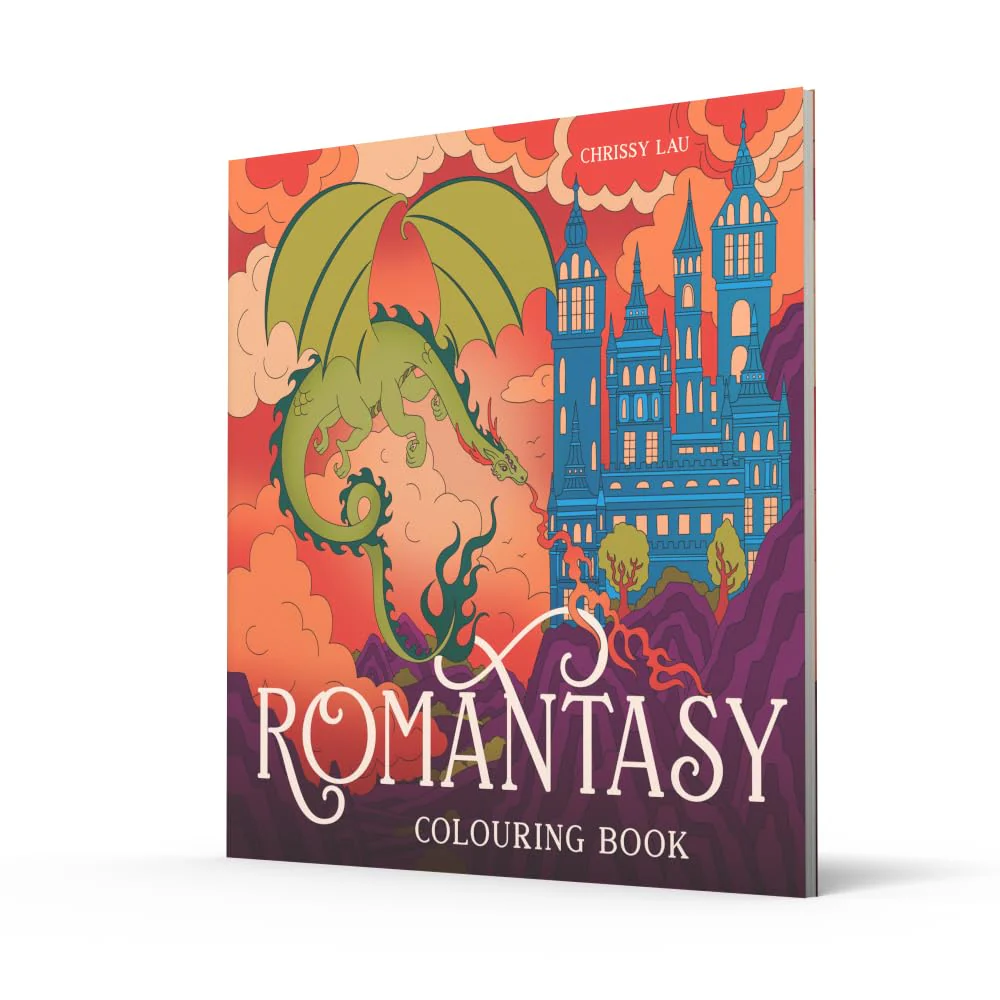 Romantasy Colouring Book: New for 2026, adventure into a world of romantasy to colour the stress away – For fans of ACOTAR, Fourth Wing and fantasy - Image 2