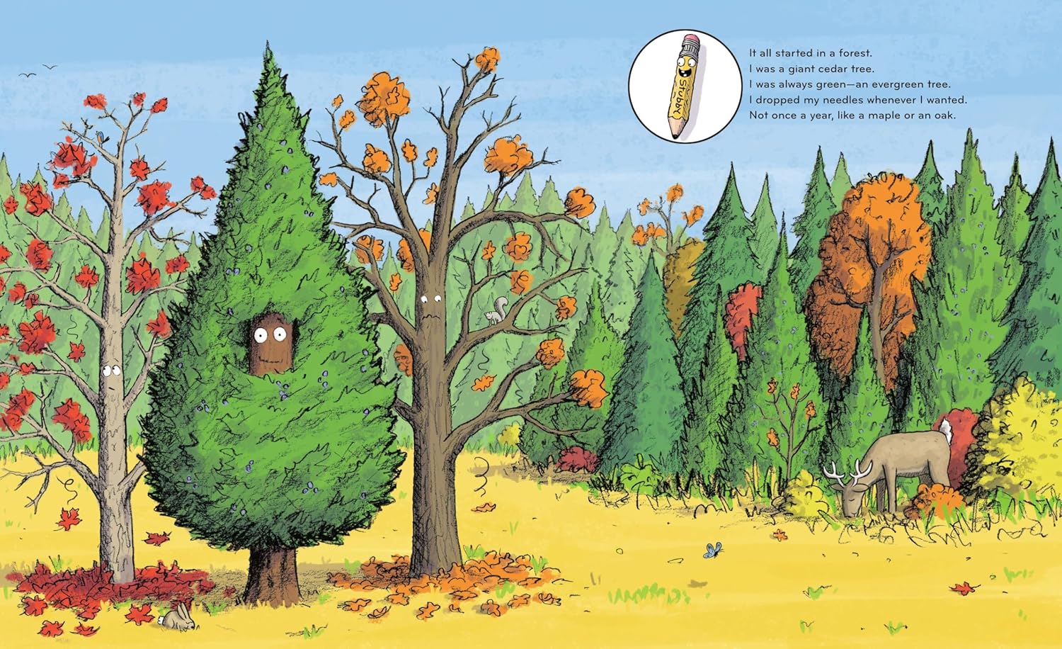 Stubby: A Silly and Informational Picture Book about How a Pencil Is Made, for Kids (Ages 4-8 - Image 4