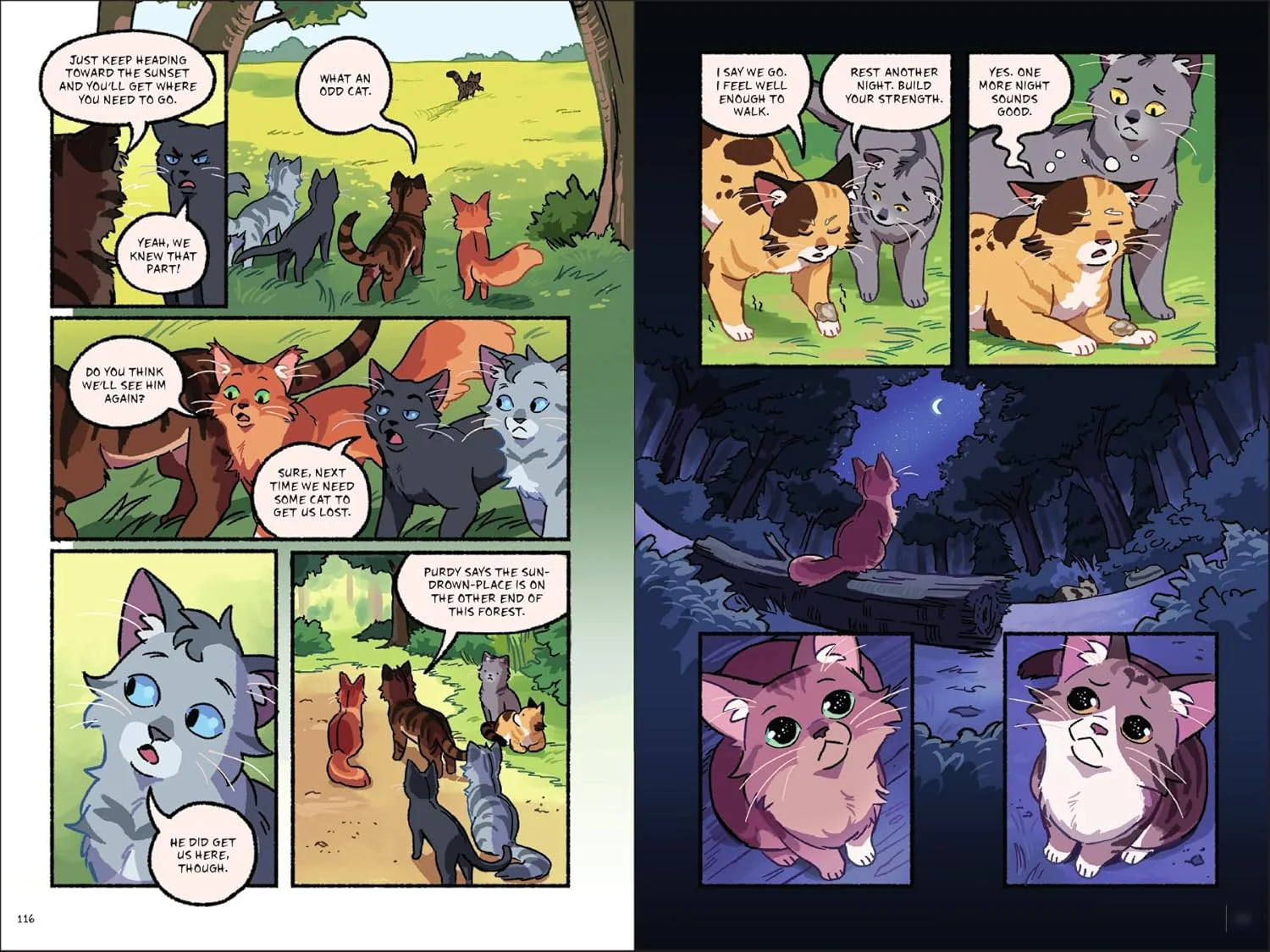 Warriors Graphic Novel: The New Prophecy, Part One of Three: A Full-Color Graphic Novel Adaptation of the Warriors Cats Series - Image 2