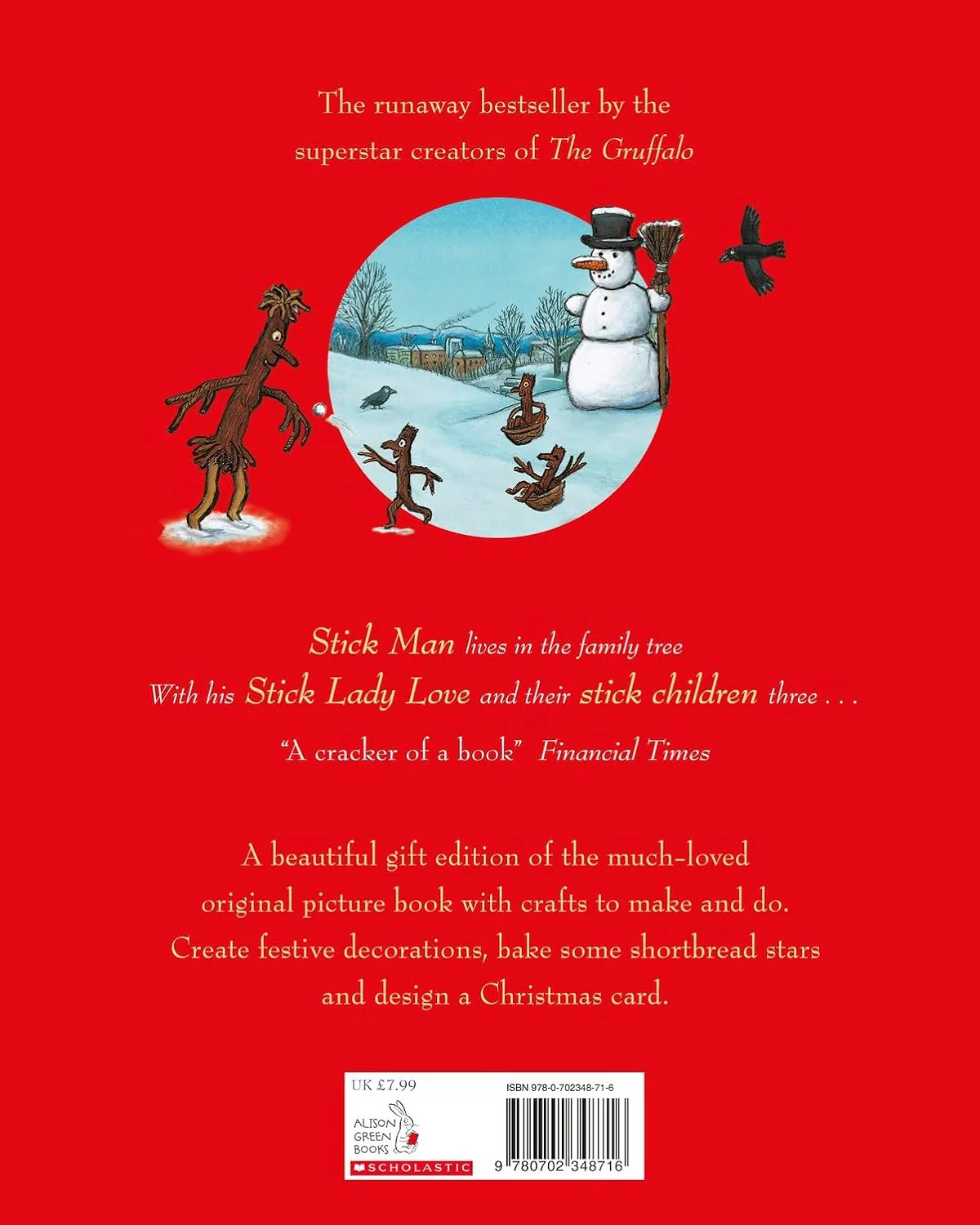 Stick Man Christmas Special Edition: with fun festive activities to make and do from the creators of The Gruffalo and Zog! - Image 2