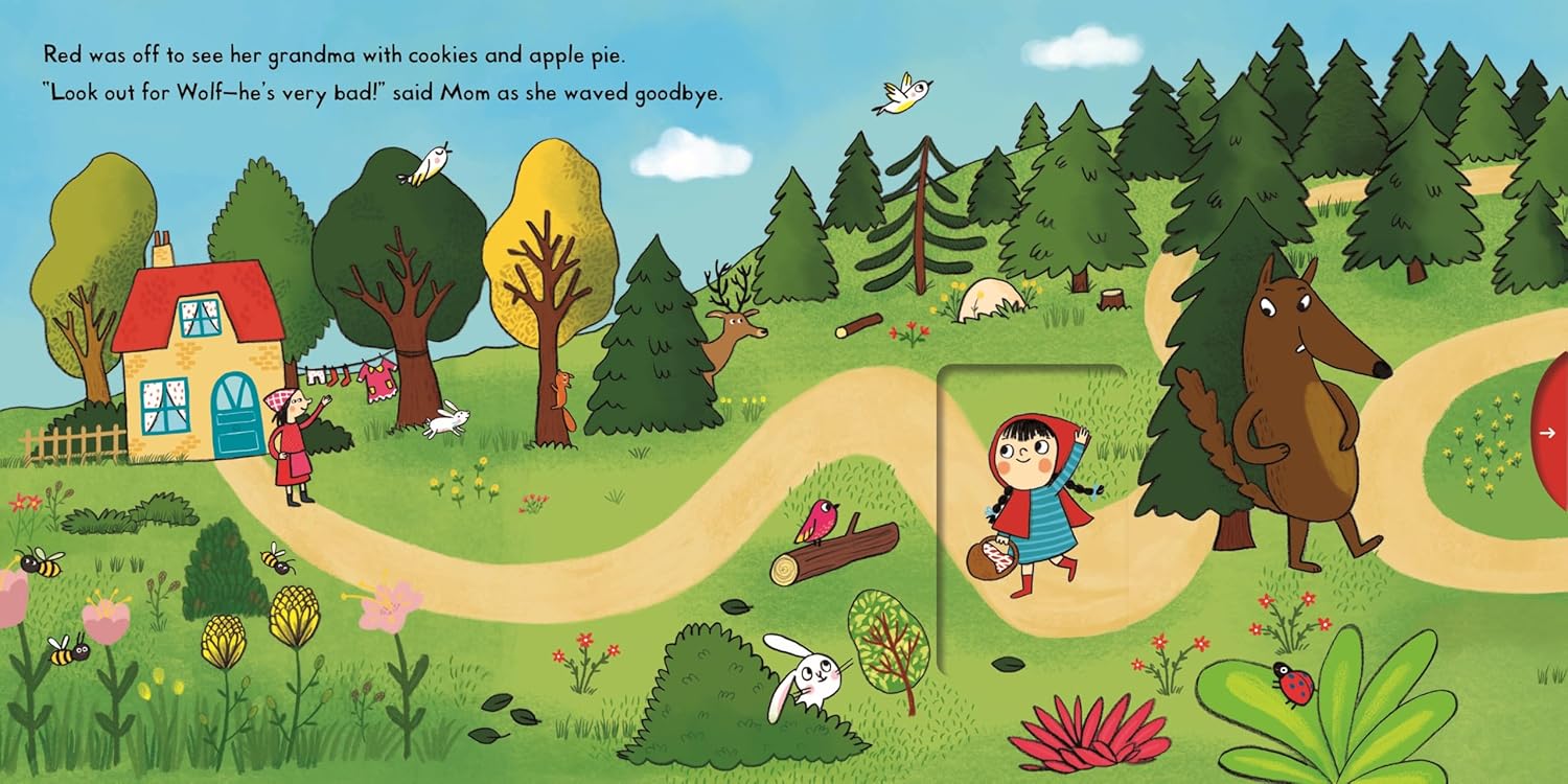 Little Red Riding Hood: A push, pull, slide retelling of a beloved magical fairy tale for toddlers (First Stories - Image 3