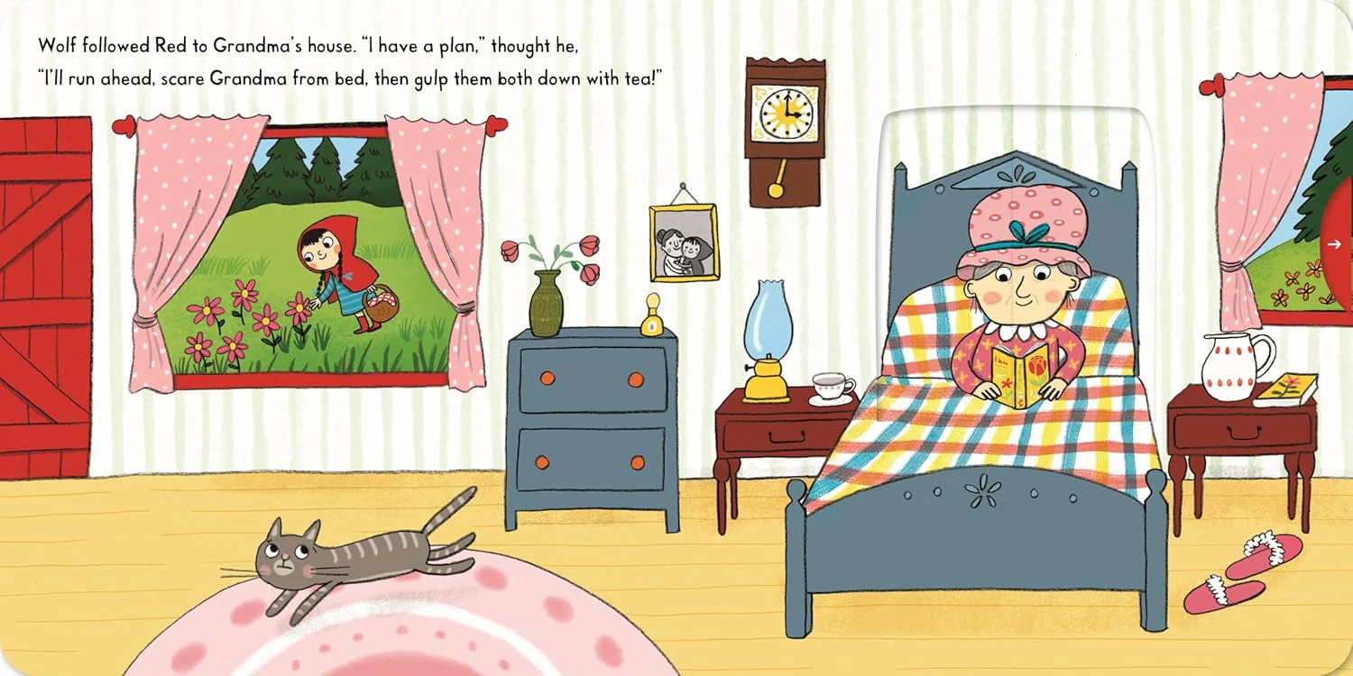 Little Red Riding Hood: A push, pull, slide retelling of a beloved magical fairy tale for toddlers (First Stories - Image 5