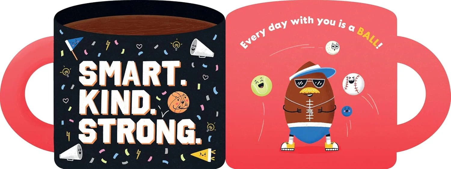A+ Teacher (A Mugs & Kisses Shaped Board Book for Toddlers): A Mugs & Kisses Shaped Board Book for Toddlers - Image 2