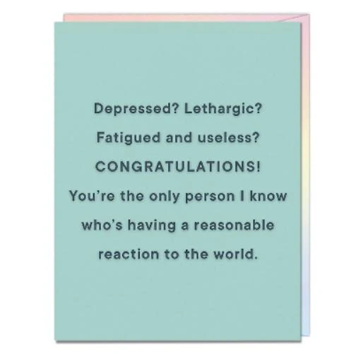 6-Pack Em & Friends Reaction to the World Greeting Cards
