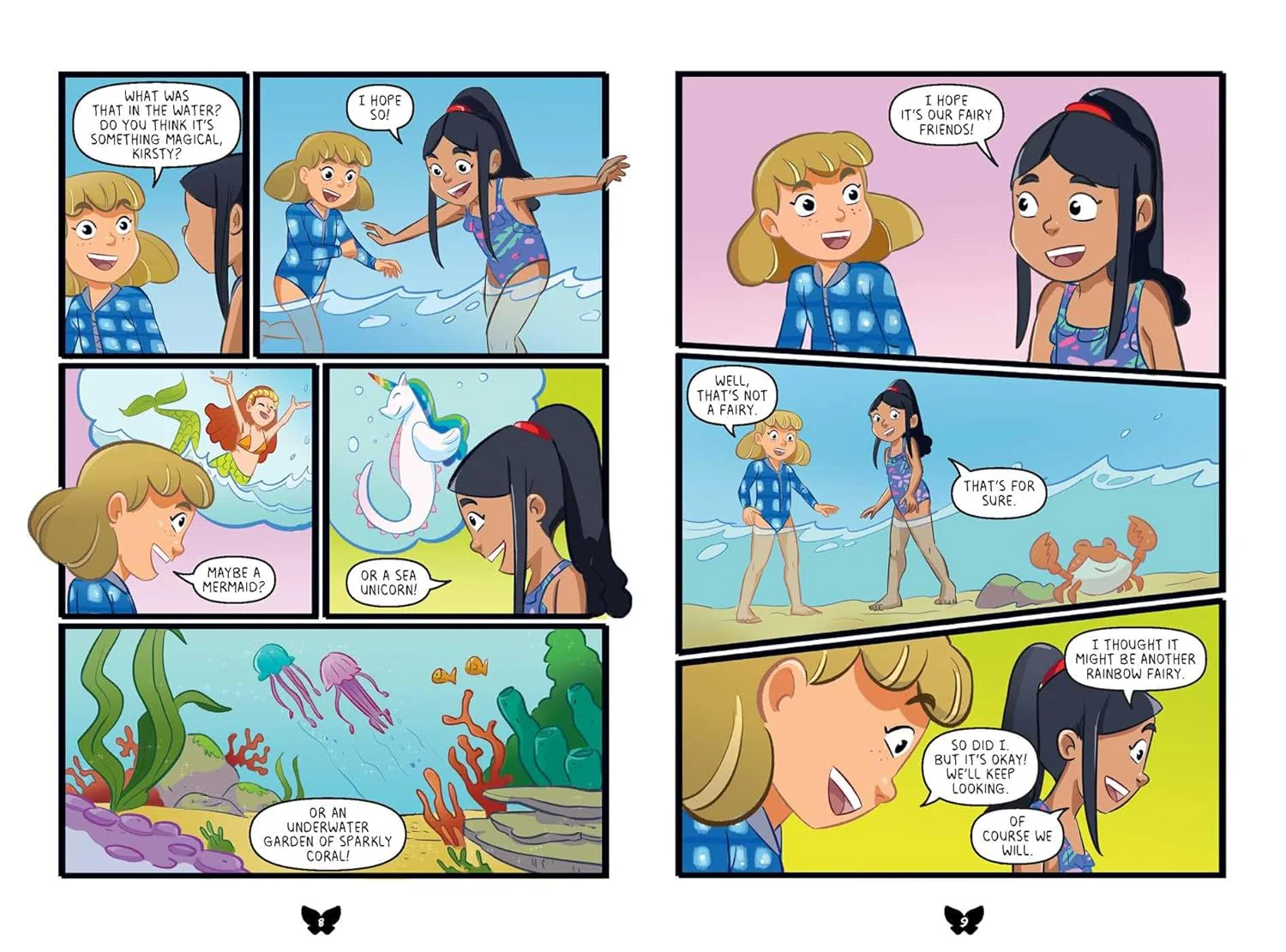 Rainbow Magic Rainbow Fairies #2: Amber the Orange Fairy Graphic Novel - Image 4