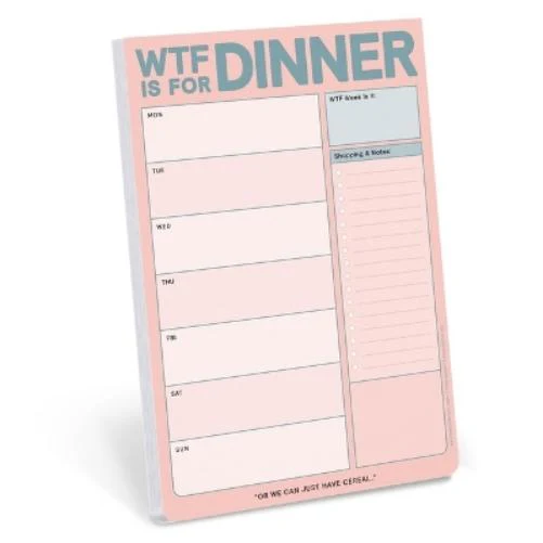 Wtf Is for Dinner: Knock Knock Pad