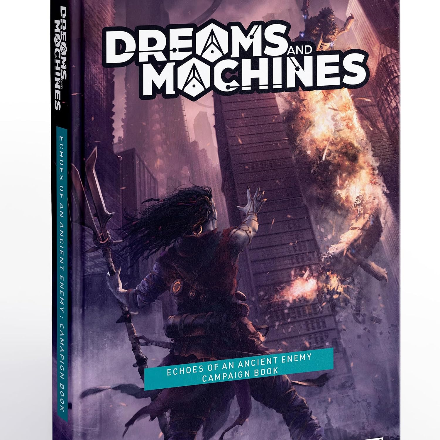Modiphius Entertainment: Dreams & Machines: Echos Of An Ancient Enemy - Hardcover Campaign RPG Book, Adventure in New Territory, 12 Full Adventures - Image 2