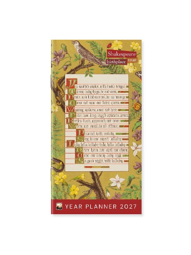 Shakespeare Birthplace Trust 2027 Year Planner - Month to View
