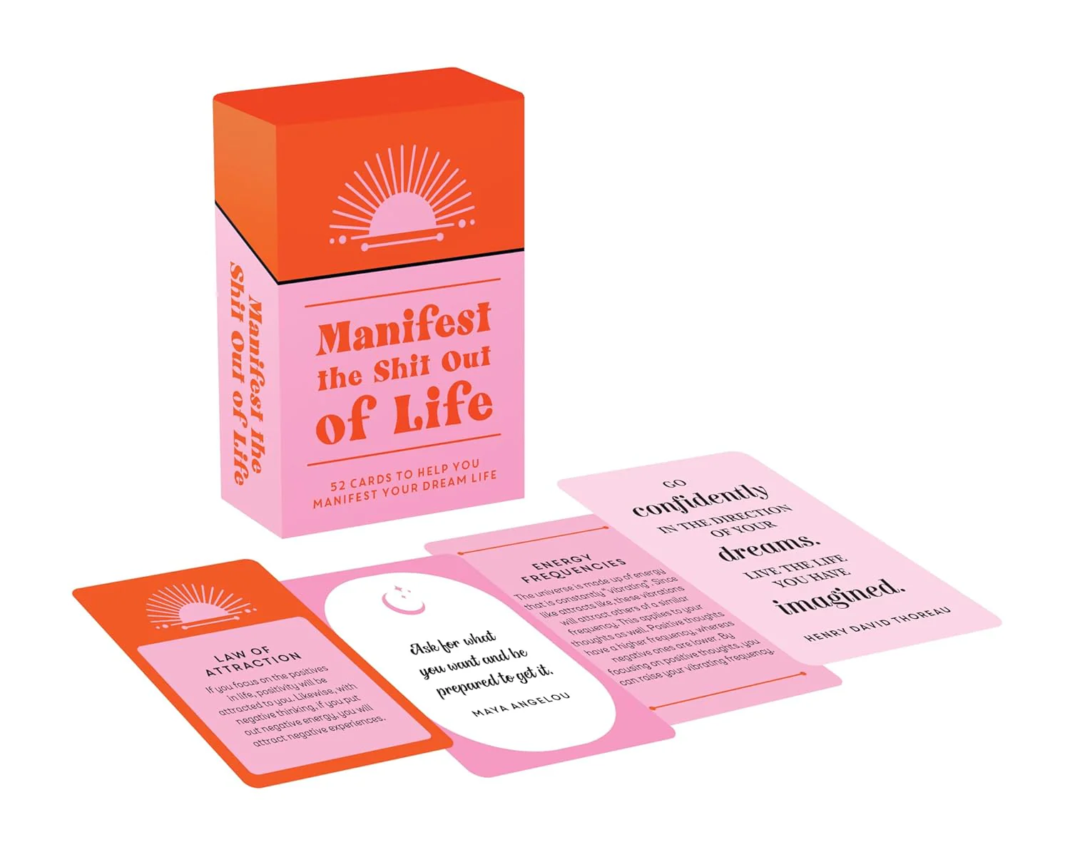 Manifest the Shit Out of Life: 52 Cards and Booklet to Help You Manifest Your Dream Life - Image 2