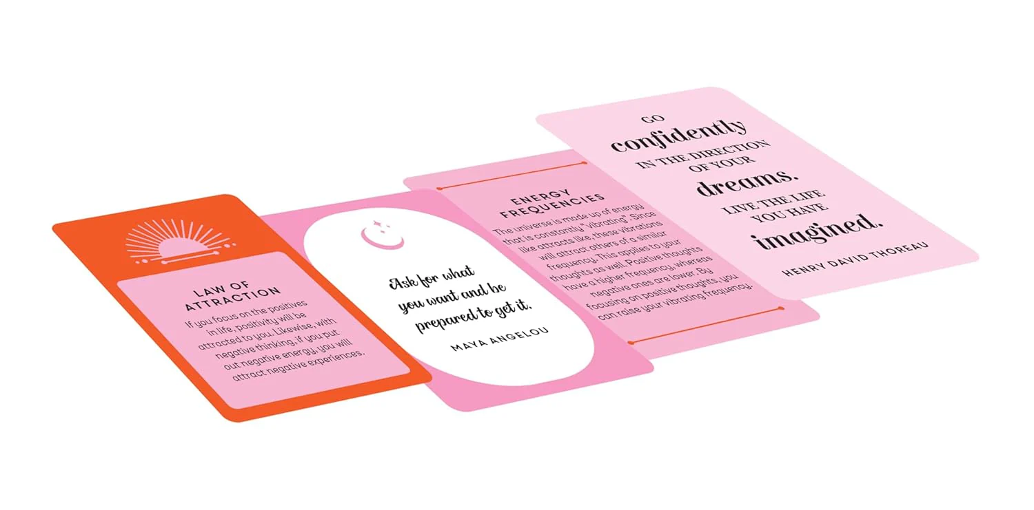 Manifest the Shit Out of Life: 52 Cards and Booklet to Help You Manifest Your Dream Life - Image 3