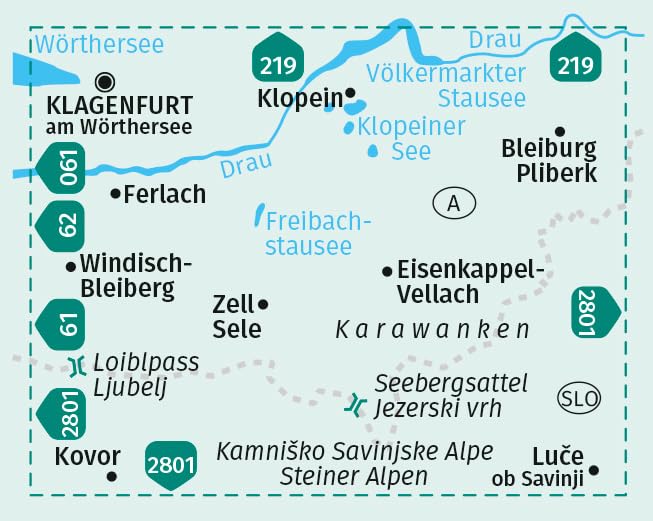 Klopeiner See, Karawanken Ost, Steiner Alpen + Aktiv Guide - Image 2